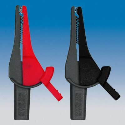3930 Safety Crocodile Clamps